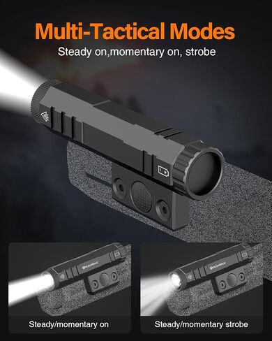 TOUGHSOUL Mlok Flashlight 1450 Lumen with Momentary Strobe Function in Saudi Arabia