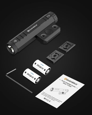 TOUGHSOUL Mlok Flashlight 1450 Lumen with Momentary Strobe Function in Saudi Arabia