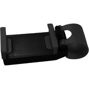 Car Steering Wheel Phone Mount, Phone Holders for Your Car, Portable Device Auto GPS Adjustable Holder, Auto Interior Accessories Steering Wheel Cellphone Clip Mount for Most Vehicles (Black) in Saudi Arabia