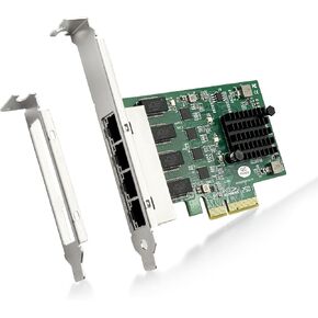 ipolex 10Gb Network Card Compatible for Intel X550-T2 NIC Ethernet Card with X550-AT2 Chip, PCIe v3.0 x4, Dual RJ45 Port, 100M/1G/10G Ethernet LAN Adapter Support Windows Server/Windows/Linux/Vmware in Kuwait