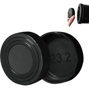 2PCS ID 17mm Microscope Telescopes Lens Cover Inner Diameter 17mm Depth 6mm Binoculars Lens Cap Telescope Microscope Eyepiece Cover Sighting Telescope Camera Cap in Saudi Arabia
