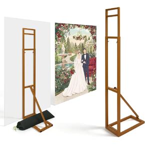 Thickened Wedding Backdrop Stand Heavy Duty Metal Arch with Weight Bag in Saudi Arabia