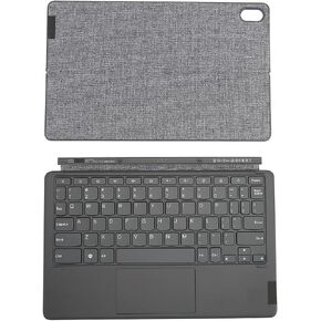 Wireless Smart Keyboard, 75buttons Touchpad QWERTY Layout Holder for 11 Inch Xiaoxin Pad Pad Plus P11 P11 Plus 2020-2021, Magnetic Integration, Angle Adjustment 0-165 Degrees, in Saudi Arabia
