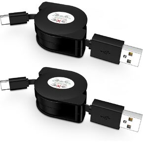Samsung Retractable USB A to USB C Cable for Car,3FT Android Phone C Cord in Kuwait