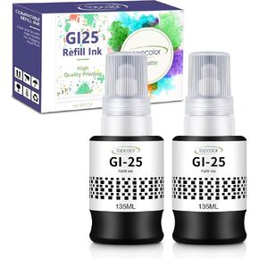 GI-25 GX2020 GX1020 Ink Refill Bottles Compatible for Canon GI25 Ink 345ML in Saudi Arabia
