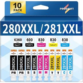 استبدال خراطيش الحبر PGI-280XXL CLI-281XXL لكانون in Kuwait