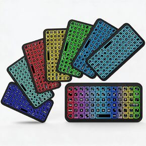 Mini Bluetooth Keyboard, Portable Wireless Keyboard with Backlit for Travel in Saudi Arabia