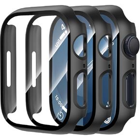 حافظة حماية للشاشة مكونة من 3 قطع لساعة Apple Watch 46mm Series 11/10 in Kuwait