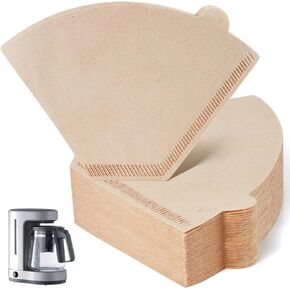 100 PCS Coffee Filters Unbleached for Zojirushi Coffee Maker 5 Cup in Saudi Arabia