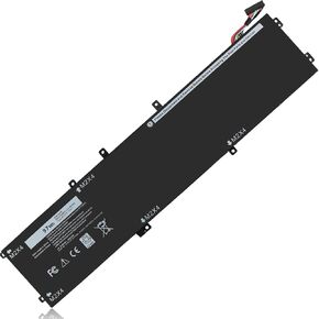 بطارية 97Wh 6GTPY لأجهزة Dell XPS 15 9560 9570 9550 7590 الدقة 5510 5520 5530 5540 Vostro 7500 7590 Series 4GVGH GPM03 1P6KD 5XJ28 M2X4 P56F P56F001 11.4V in Kuwait