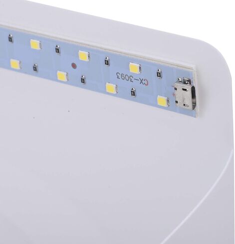 صندوق تصوير ضوئي ناعم مقاس 20 سم، صندوق إضاءة محمول قابل للطي مع 6 خلفيات ملونة و40 شريحة LED و10 مستويات سطوع لمجوهرات المنتجات الصغيرة in Kuwait