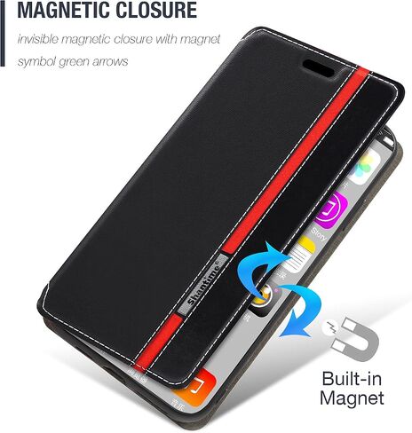 Flip Leather Case for Viwoods AiPaper Reader - Black in Saudi Arabia