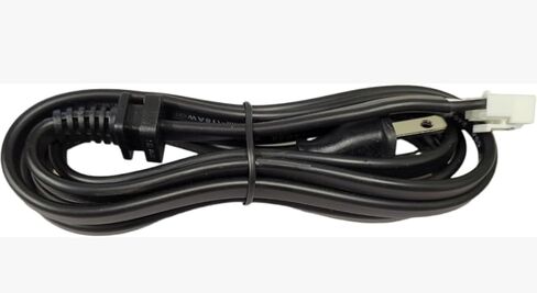 Factory Part - Power Cord Cable 5 ft - Compatible with Philips TV Models: 55PUL7552/F7 and 65PUL7552/F7 in Kuwait