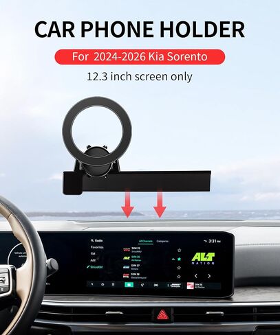 Car Phone Holder for Kia Sorento 2024-2026, 12.3" Screen Magsafe Mount in Saudi Arabia