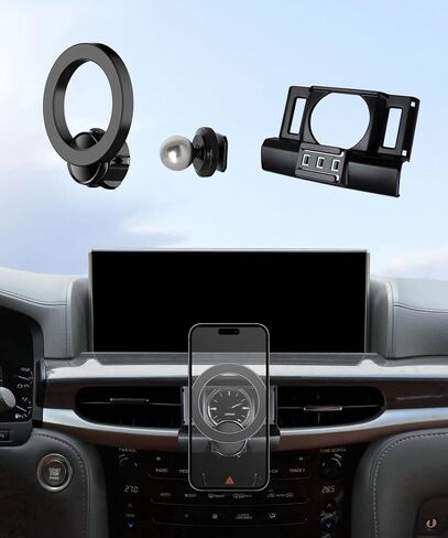 Car Phone Mount for 2016-2021 Lexus LX570 Accessories,Magsafe Magnetic Clip in Saudi Arabia