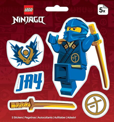 LEGO Ninjago Sticker - Jay (53850) in Saudi Arabia