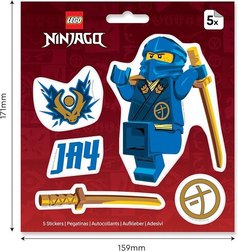 LEGO Ninjago Sticker - Jay (53850) in Saudi Arabia
