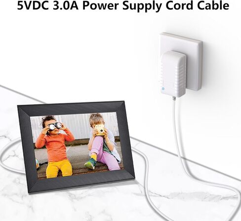 5V Adapter Charger for Aura Carver AF900 AF100 SR-A30502000U2 Power Cord Replacement for Aura Digital Picture Frame Charging Cable, 5.9Feet in Saudi Arabia