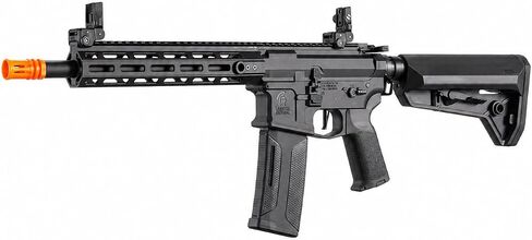 Lancer Tactical Gen 4 Nebula II Predator SBR 10‘’ Full Steel Airsoft Gun with ETU Programmable MOSFET (Battery & Charger Included) in Saudi Arabia