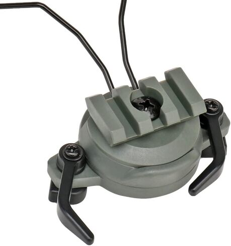 Tactical Helmet Accessories Military Adjustable Headset Bracket ARC Rail Adapter for Outdoor Sport Airsoft Paintball in Saudi Arabia