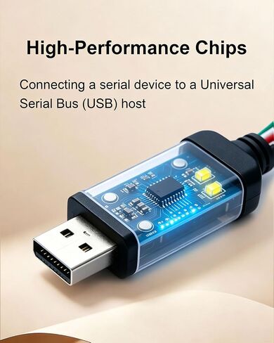 USB to TTL Serial Cable Adapter, TX RX Signal 4 Pin, 3.3ft in Kuwait
