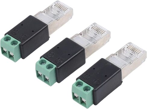 to RS485 Converter Adapter for A to PIN4 to PIN5 for Seamless Data Transfer Industrial Automation Control for System 3-Pack Green in Saudi Arabia