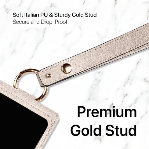 [BeYourSanta] Galaxy Z Flip 5 Case & Matching Wristlet Strap Bundle - Italian Vegan Leather - Persona Purple, Flip5 Bosco (3 Card Slots) in Saudi Arabia
