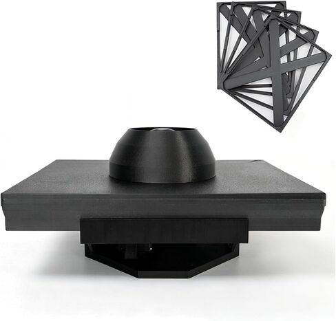 Darkroom Film Developing Tray, Electric Home Film Developing Kit with Automatic Rocker Base & W/Film Fixing Clip, 4x5/5x7/8x10 Large Format Film Processing, for Photography Enthusiasts in Saudi Arabia