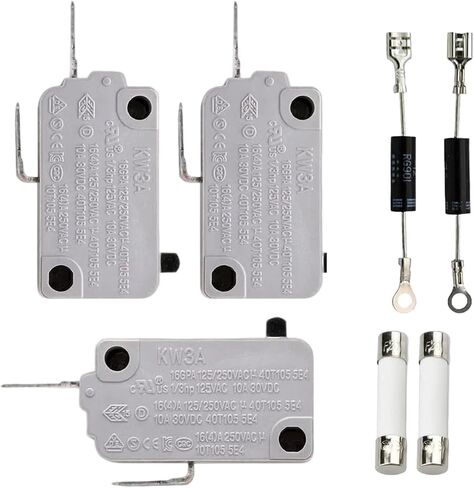 KW3A Microwave Oven Door Interlock Repair and Replacement Parts Kit in Saudi Arabia