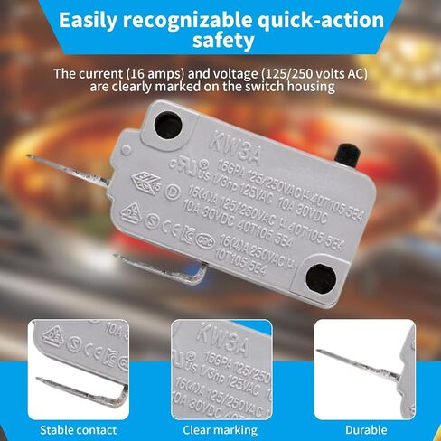 KW3A Microwave Oven Door Interlock Repair and Replacement Parts Kit in Saudi Arabia