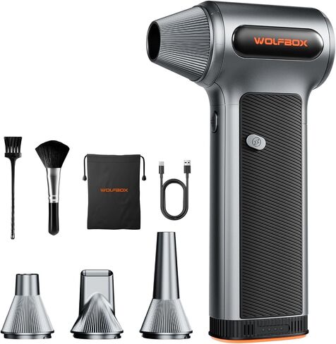 WOLFBOX MF200 Compressed Air Duster & X5 Dash Cam in Kuwait