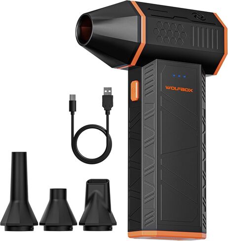 WOLFBOX MF50 Compressed Air Duster & X5 Dash Cam in Kuwait