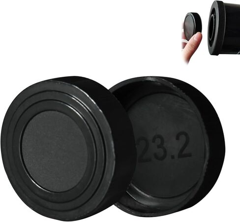 2PCS ID 17mm Microscope Telescopes Lens Cover Inner Diameter 17mm Depth 6mm Binoculars Lens Cap Telescope Microscope Eyepiece Cover Sighting Telescope Camera Cap in Saudi Arabia