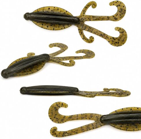 Game Reaper Baits Instigator 4.5" Soft Plastic Creature Bass Fishing Lure Rig Jig Trailer Drop Shot Freshwater Tackle for Largemouth Smallmouth Spotted Bass in Saudi Arabia