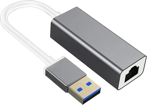 100Mbps نوع C إلى RJ45 محولات جيجابت الألومنيوم USB3.0 محول الشبكة المقابس والتشغيل لا سائق الكمبيوتر المحمول إيثرنت وصلة in Kuwait