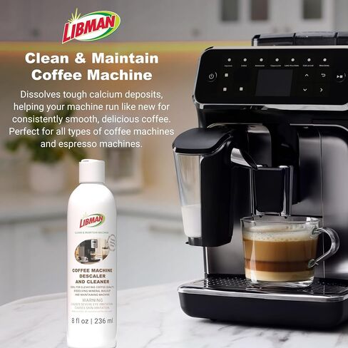 Coffee Machine Descaler and Cleaner LIBMAN, 8 oz in Saudi Arabia