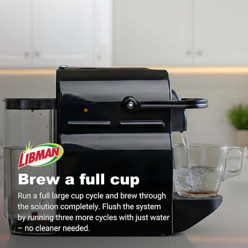 Coffee Machine Descaler and Cleaner LIBMAN, 8 oz in Saudi Arabia