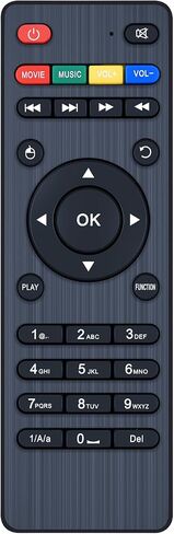 Remote Replacement for FxyxGyc 4K Digital Media Player 4K01 in Kuwait