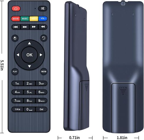 Remote Replacement for FxyxGyc 4K Digital Media Player 4K01 in Kuwait