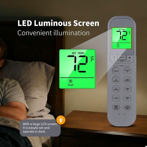 RG36F1(B)/BGEFU1 Remote for Cooper&Hunter Sophia/Mia NG/NY Series AC in Kuwait