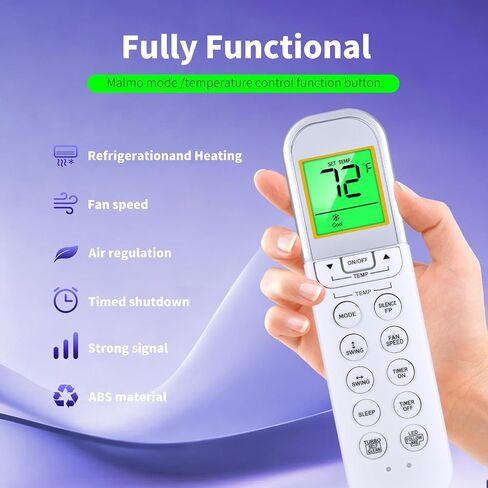 RG36F1(B)/BGEFU1 Remote for Cooper&Hunter Sophia/Mia NG/NY Series AC in Kuwait
