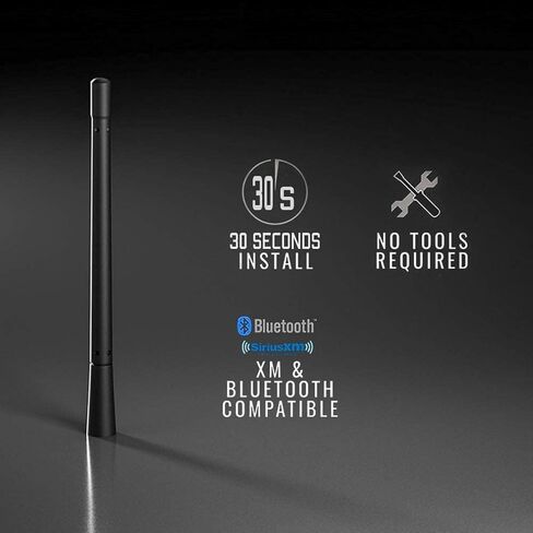 KSaAuto Short Antenna for Ford F150 F-150 2009-2026, 2017-2026 F-250 F-350, 2021-2024 Bronco, 7 Inch F150 Pickup Truck Short Antenna Ford F150 Accessories, Not for 2025 Bronco in Kuwait