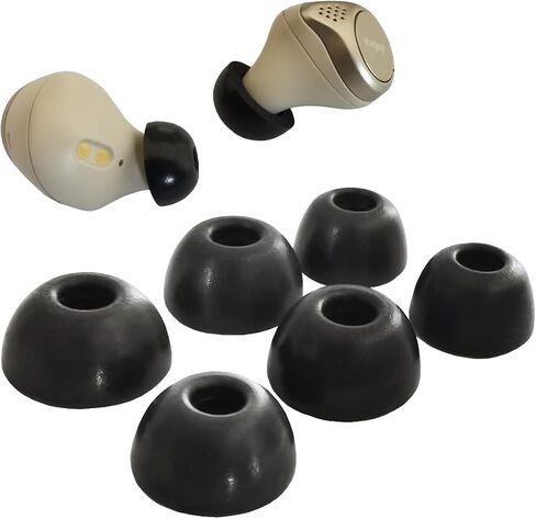 Memory Foam Ear Tips for Jabra Elite 75t/Active/ 7 Pro/Elite 3 Replacement in Kuwait