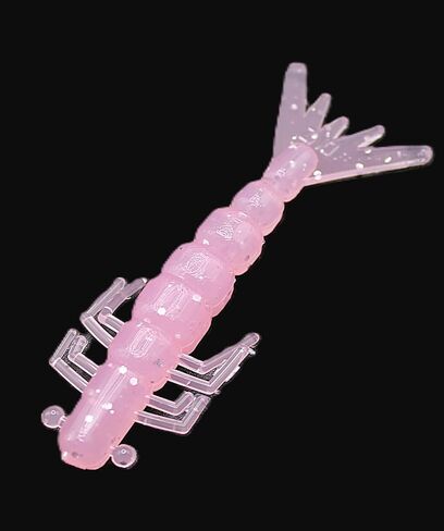 Game Reaper Baits Butch 3.1" Soft Plastic Saltwater Bait Lifelike Shrimp Imitation for Flounder Speckled Trout Red Drum Snook Striper & Black Bass Jig Head in Saudi Arabia