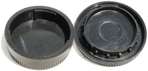 غطاء خلفي للعدسة وغطاء جسم الكاميرا لكاميرات نيكون DSLR وSLR D80 D90 D3000 D5000 D7000 in Kuwait