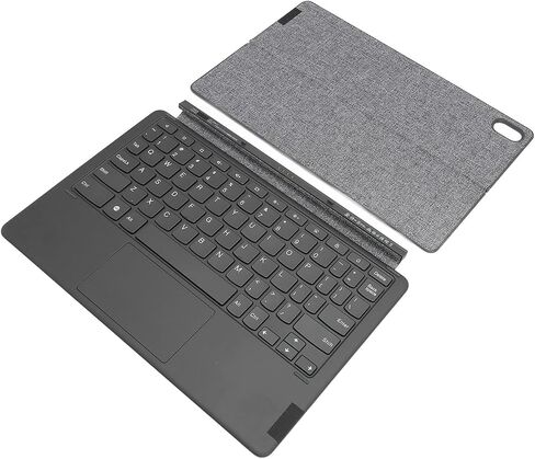 Wireless Smart Keyboard, 75buttons Touchpad QWERTY Layout Holder for 11 Inch Xiaoxin Pad Pad Plus P11 P11 Plus 2020-2021, Magnetic Integration, Angle Adjustment 0-165 Degrees, in Saudi Arabia