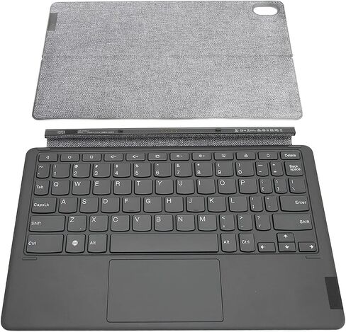 Wireless Smart Keyboard, 75buttons Touchpad QWERTY Layout Holder for 11 Inch Xiaoxin Pad Pad Plus P11 P11 Plus 2020-2021, Magnetic Integration, Angle Adjustment 0-165 Degrees, in Saudi Arabia