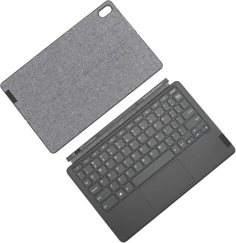 Wireless Smart Keyboard, 75buttons Touchpad QWERTY Layout Holder for 11 Inch Xiaoxin Pad Pad Plus P11 P11 Plus 2020-2021, Magnetic Integration, Angle Adjustment 0-165 Degrees, in Saudi Arabia