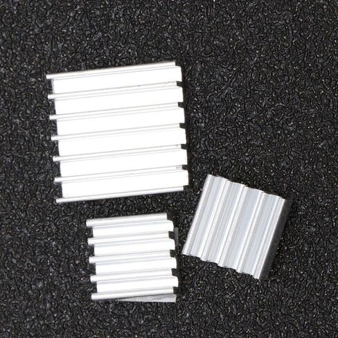3pcs Aluminum Heatsink Kit with One Large and Two Small Pieces in Kuwait