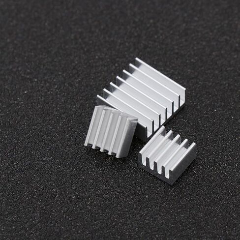 3pcs Aluminum Heatsink Kit with One Large and Two Small Pieces in Kuwait